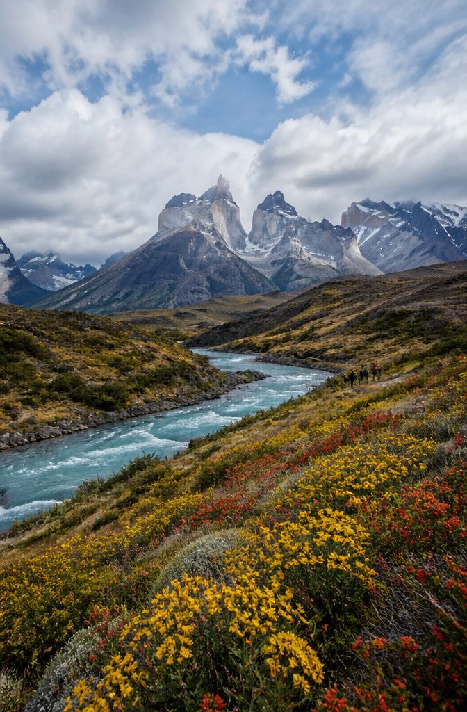 Dream Vacations Destinations for 2026: The Places Worth Going 13 A trekking path in Patagonia showcasing mountains and glaciers.