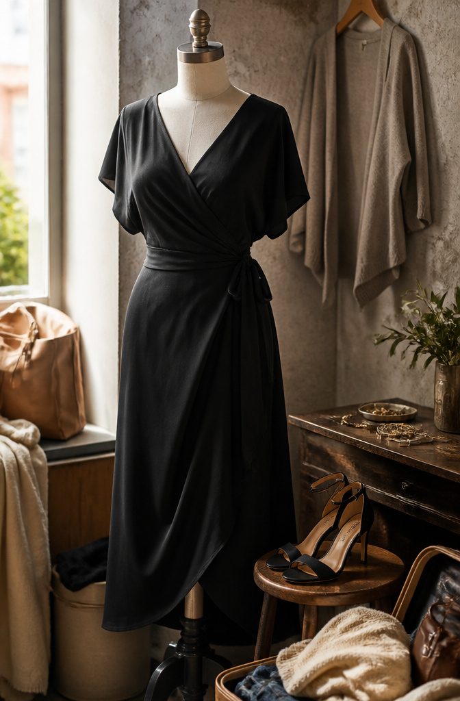 How to Pack for a 10 Day Trip: 9 Clothing and Packing Tips 4 A stylish dress and jumpsuit displayed together.