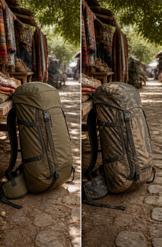 How to Live Out of a Backpack: 6 Steps for Lightweight Mobility 1 A photograph showing a 25-liter backpack in a travel setting.