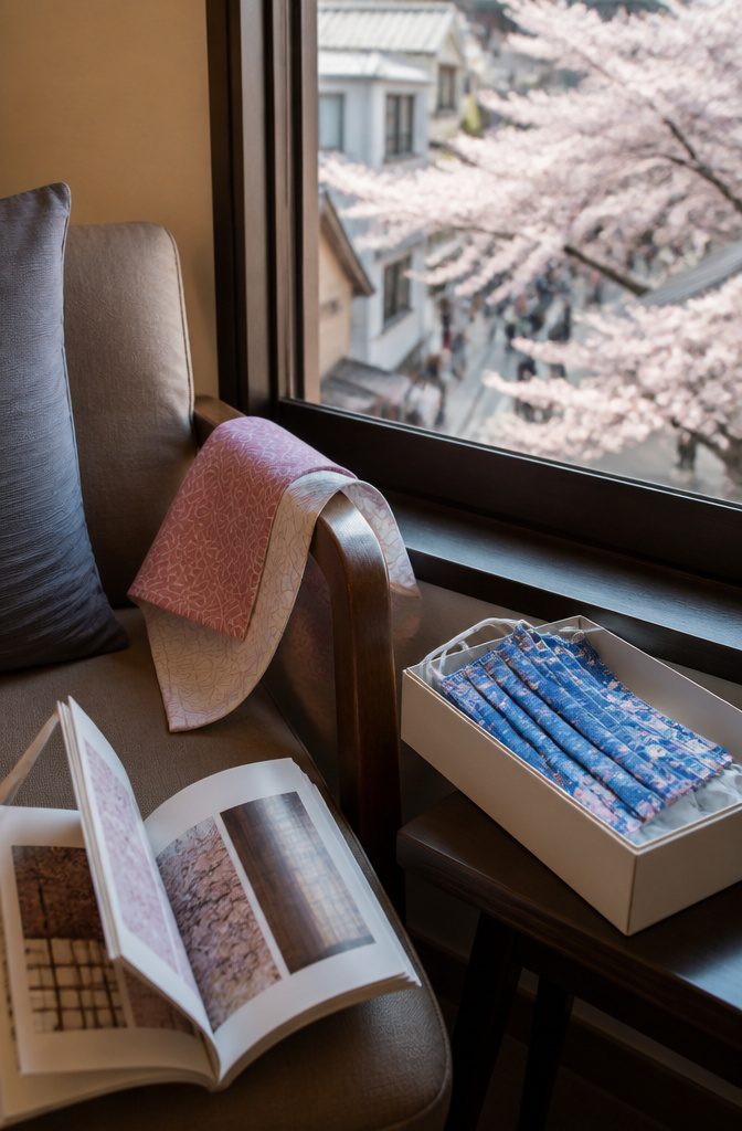 What to Pack for a Trip to Japan: 10 Smart Essentials 19 A box of colorful disposable face masks placed on a side table.