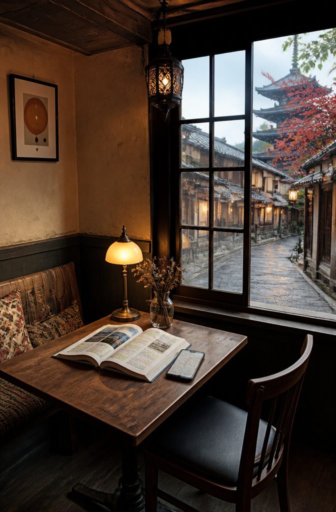 What to Pack for a Trip to Japan: 10 Smart Essentials 21 A guidebook and offline maps laid out for planning a trip.